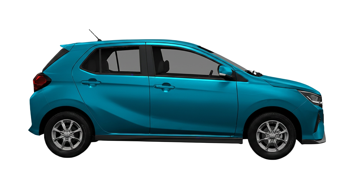 Perodua Axia pandangan sisi
